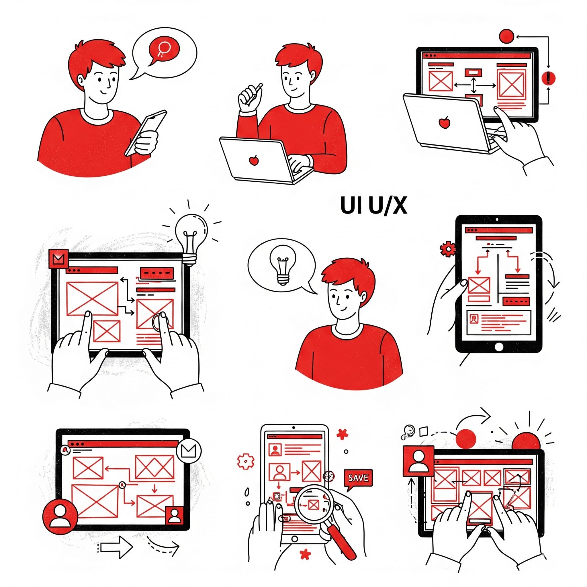 ui/ux design for mobile app responsive web design